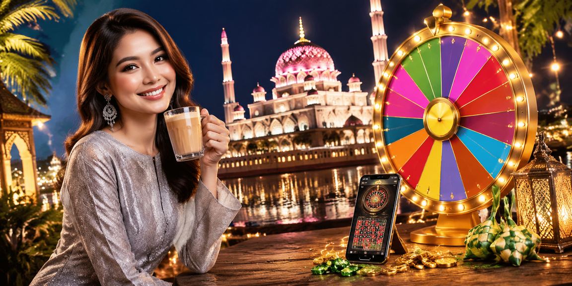 Cabutan bertuah kasino sempena Hari Raya di Putrajaya dengan suasana meriah